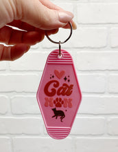 Load image into Gallery viewer, Cat Mom | Motel Keychain
