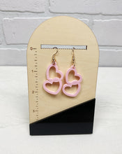 Load image into Gallery viewer, Double Hearts Dangle Earrings | Valentines | Trendy Earrings