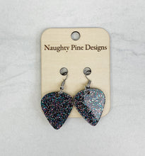 Load image into Gallery viewer, Guitar Pick Dangle Earrings | Trendy Earrings