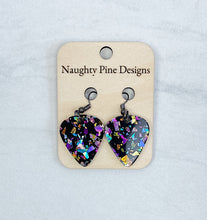 Load image into Gallery viewer, Guitar Pick Dangle Earrings | Trendy Earrings