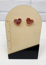 Load image into Gallery viewer, Heart | Stud Earrings | Valentines Earrings