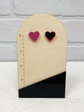 Load image into Gallery viewer, Heart | Stud Earrings | Valentines Earrings