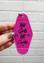 Load image into Gallery viewer, Hot Girls Hit Curbs | Motel Keychain