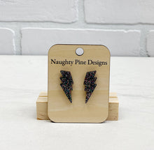 Load image into Gallery viewer, Lightning Bolt Stud Earrings | Trendy Earrings