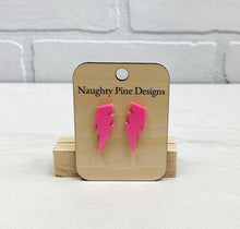 Load image into Gallery viewer, Lightning Bolt Stud Earrings | Trendy Earrings