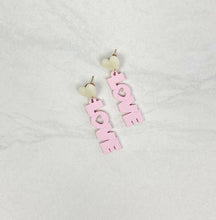 Load image into Gallery viewer, Love | Drop Earrings | Trendy Earrings | Valentine's Day
