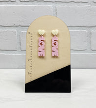 Load image into Gallery viewer, Love | Drop Earrings | Trendy Earrings | Valentine's Day