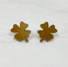 Load image into Gallery viewer, Shamrocks | Stud Earrings | St. Patrick's Day
