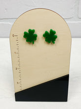Load image into Gallery viewer, Shamrocks | Stud Earrings | St. Patrick's Day