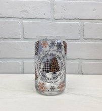 Load image into Gallery viewer, Sweater Weather | Beer Can Glass | Libbey Glass | Iced Coffee | 16oz
