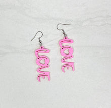 Load image into Gallery viewer, Love Balloon Dangle Earrings | Valentines
