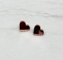 Load image into Gallery viewer, Heart | Stud Earrings | Valentines Earrings
