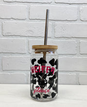 Load image into Gallery viewer, Heifer Please | Beer Can Glass | Libbey Glass | Iced Coffee | 16oz
