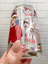 Load image into Gallery viewer, Home Alone | Beer Can Glass | Libbey Glass | Iced Coffee | 16oz
