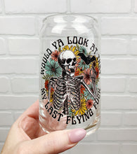 Load image into Gallery viewer, Last Flying Fuck | Beer Can Glass | Libbey Glass | Iced Coffee | 16oz
