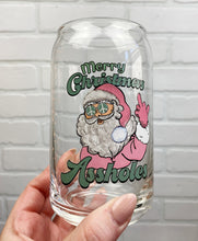 Load image into Gallery viewer, Merry Christmas Assholes | Beer Can Glass | Libbey Glass | Iced Coffee | 16oz
