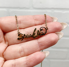 Load image into Gallery viewer, Speak Now | Necklace
