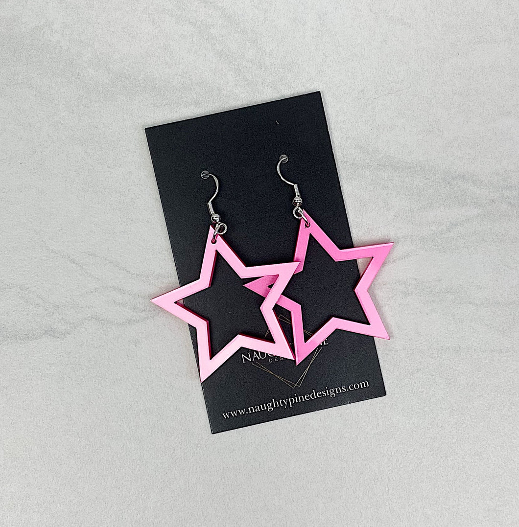 Star | Dangle Earrings | Trendy
