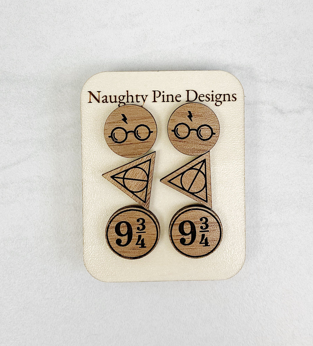 Wizard | Stud Earrings Set