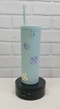 Load and play video in Gallery viewer, Holographic Snowflakes | Tumbler | Matte Tumbler | 18oz
